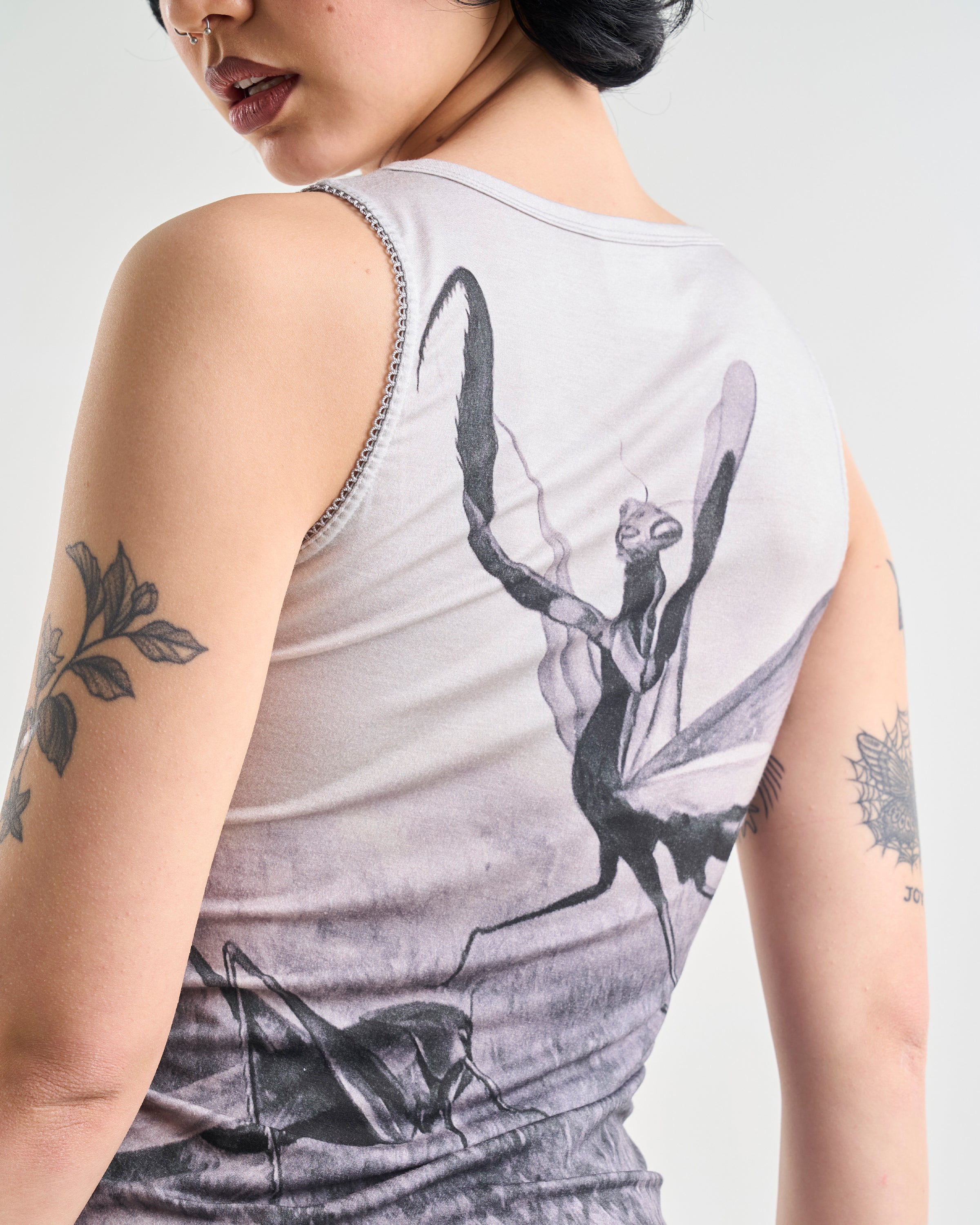 Be My Prey Printed Tank Top